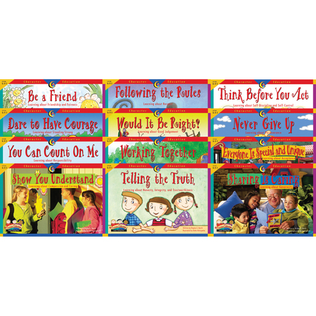 CREATIVE TEACHING PRESS Character Education Readers - Variety Pack, Set of 12 3148